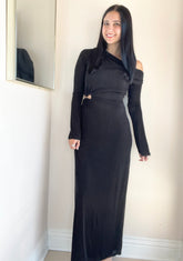 Maren Jewelled Assym Midi Dress